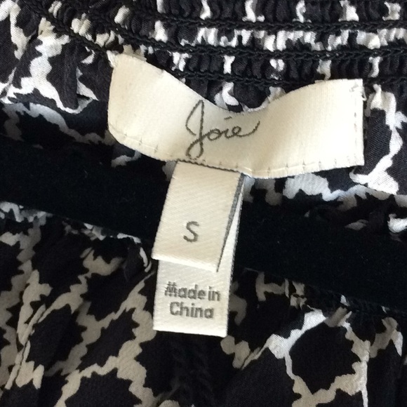 Joie designer silk blouse - Picture 7 of 8